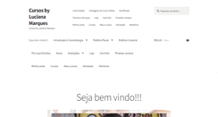 Desktop Screenshot of cursosbylucianamarques.com